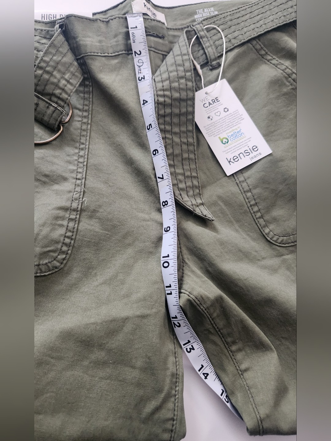 Kensie The Allie High Rise Slim Straight Crop Size 8/29 — image 6 of 8